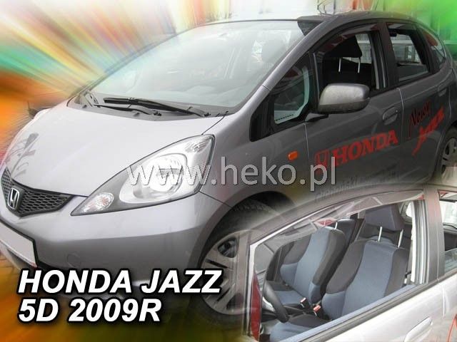 ВЕТРОБРАНИ ЗА HONDA JAZZ (2015+) 5 ВРАТИ - 2БР. ПРЕДНИ