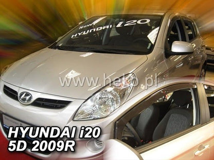 ВЕТРОБРАНИ ЗА HYUNDAI I20 (2009-2015) 5 ВРАТИ - 2БР. ПРЕДНИ