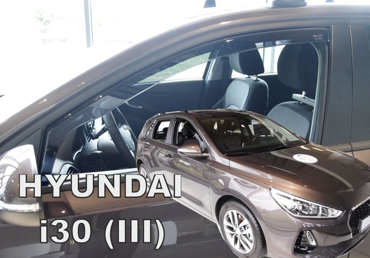 ВЕТРОБРАНИ ЗА HYUNDAI I30 (2017+) 5 ВРАТИ , COMBI - 2БР. ПРЕДНИ