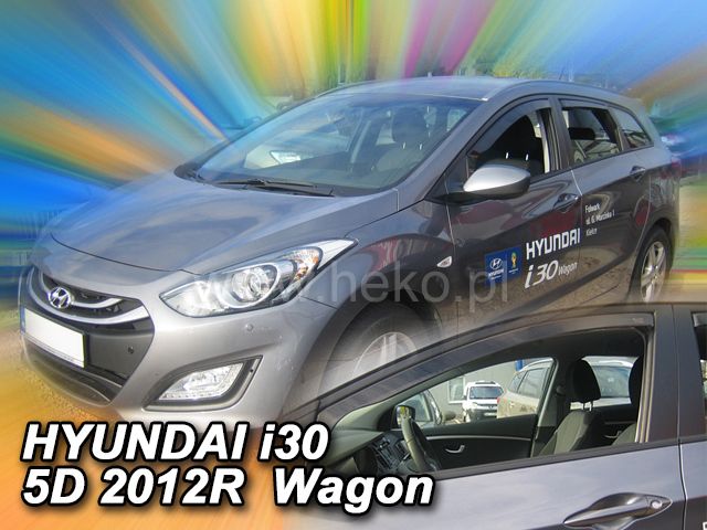 ВЕТРОБРАНИ ЗА HYUNDAI I30 (2012-2017) 5 ВРАТИ - 2БР. ПРЕДНИ