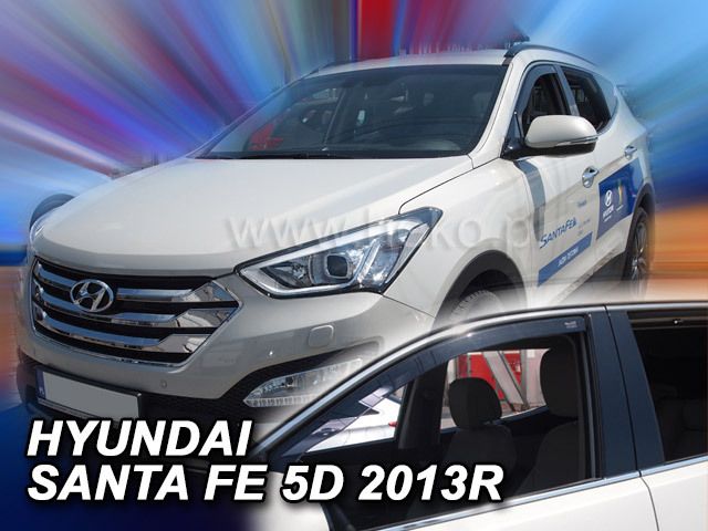 ВЕТРОБРАНИ ЗА HYUNDAI SANTA FE (2012-2018) 5 ВРАТИ - 2БР. ПРЕДНИ