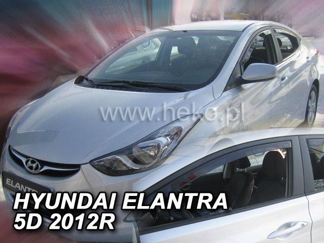 ВЕТРОБРАНИ ЗА HYUNDAI ELANTRA (2010-2015) SEDAN - 2БР. ПРЕДНИ