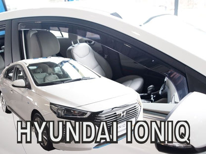 ВЕТРОБРАНИ ЗА HYUNDAI IONIQ (2017+) 5 ВРАТИ - 2БР. ПРЕДНИ