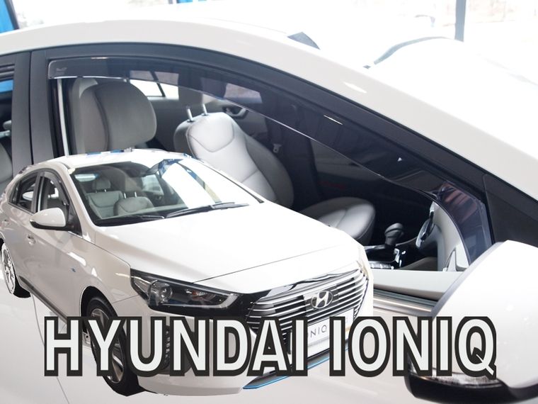 ВЕТРОБРАНИ ЗА HYUNDAI IONIQ (2017+) 5 ВРАТИ - 2БР. ПРЕДНИ