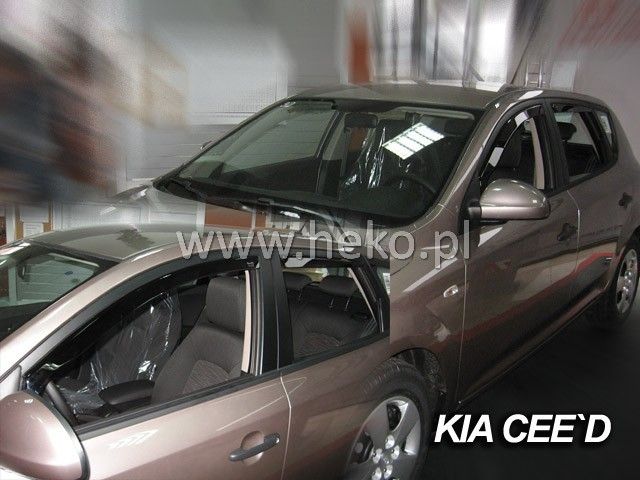 ВЕТРОБРАНИ ЗА KIA CEED (2007-2012) 5 ВРАТИ - 2БР. ПРЕДНИ