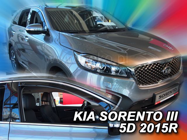 ВЕТРОБРАНИ ЗА KIA SORENTO (2015+) 5 ВРАТИ - 2БР. ПРЕДНИ