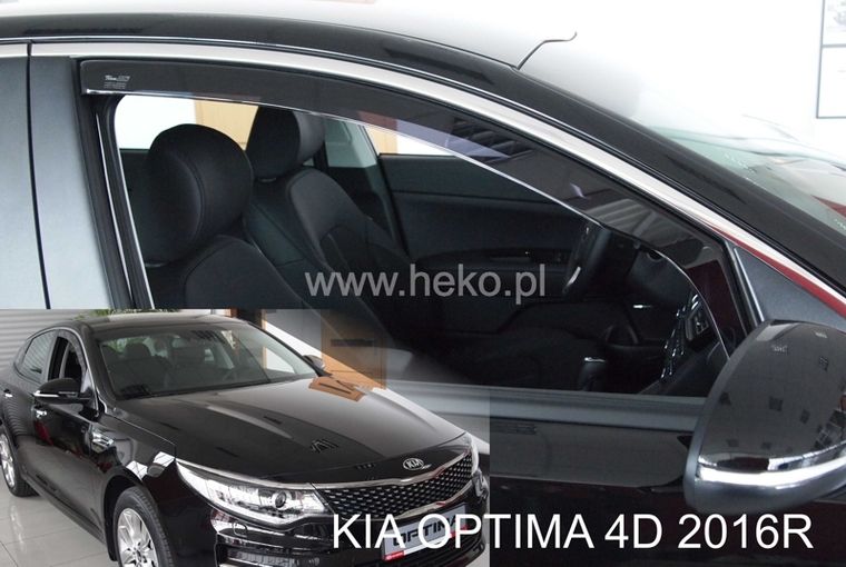 ВЕТРОБРАНИ ЗА KIA RIO (2017+) 5 ВРАТИ - 2БР. ПРЕДНИ