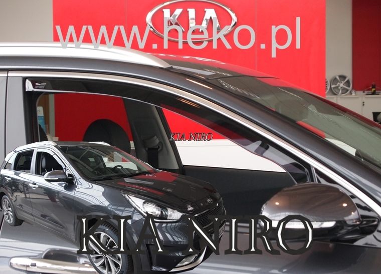 ВЕТРОБРАНИ ЗА KIA NIRO (2016+) 5 ВРАТИ - 2БР. ПРЕДНИ