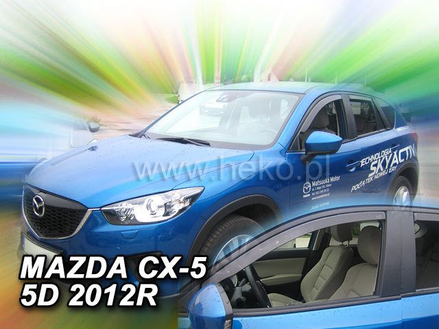 ВЕТРОБРАНИ ЗА MAZDA CX 5 (2011-2017) 5 ВРАТИ - 2БР. ПРЕДНИ