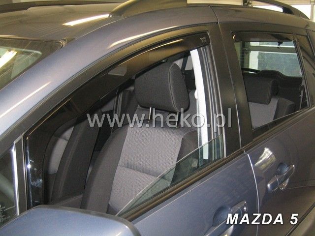ВЕТРОБРАНИ ЗА MAZDA 5 (2006+) 5 ВРАТИ - 2БР. ПРЕДНИ
