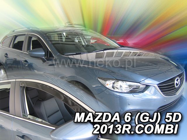 ВЕТРОБРАНИ ЗА MAZDA 6 (2013+) 5 ВРАТИ , SEDAN - 2БР. ПРЕДНИ