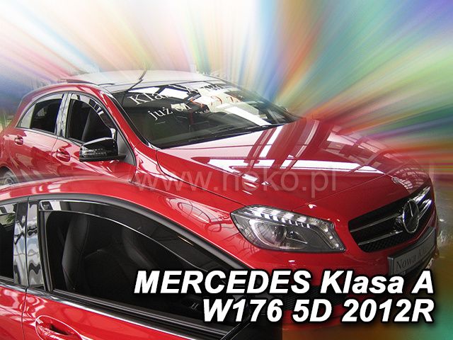 ВЕТРОБРАНИ ЗА MERCEDES A-CLASS W168 (1997-2004) 5 ВРАТИ - 2БР. ПРЕДНИ