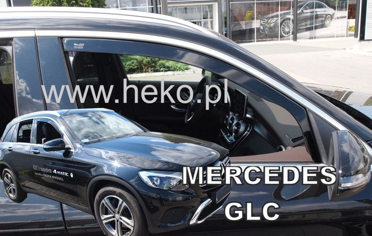 ВЕТРОБРАНИ ЗА MERCEDES GLC X253 (2016+) 5 ВРАТИ - 2БР. ПРЕДНИ