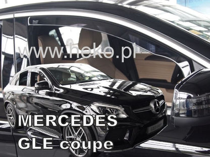 ВЕТРОБРАНИ ЗА MERCEDES GLE COUPE C292 (2016+) 5 ВРАТИ - 2БР. ПРЕДНИ