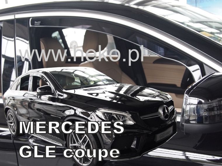 ВЕТРОБРАНИ ЗА MERCEDES GLE COUPE C292 (2016+) 5 ВРАТИ - 2БР. ПРЕДНИ
