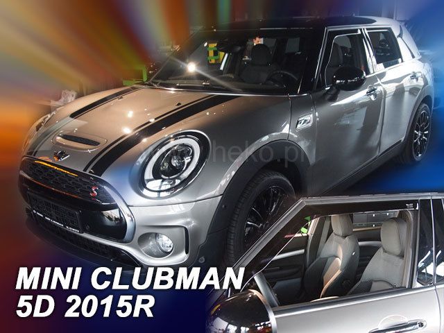 ВЕТРОБРАНИ ЗА MINI CLUBMAN (2015+) 5 ВРАТИ - 2БР. ПРЕДНИ