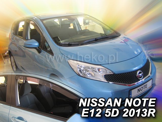 ВЕТРОБРАНИ ЗА NISSAN NOTE (2013+) 5 ВРАТИ - 2БР. ПРЕДНИ