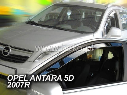 ВЕТРОБРАНИ ЗА OPEL ANTARA (2007+) 5 ВРАТИ - 2БР. ПРЕДНИ