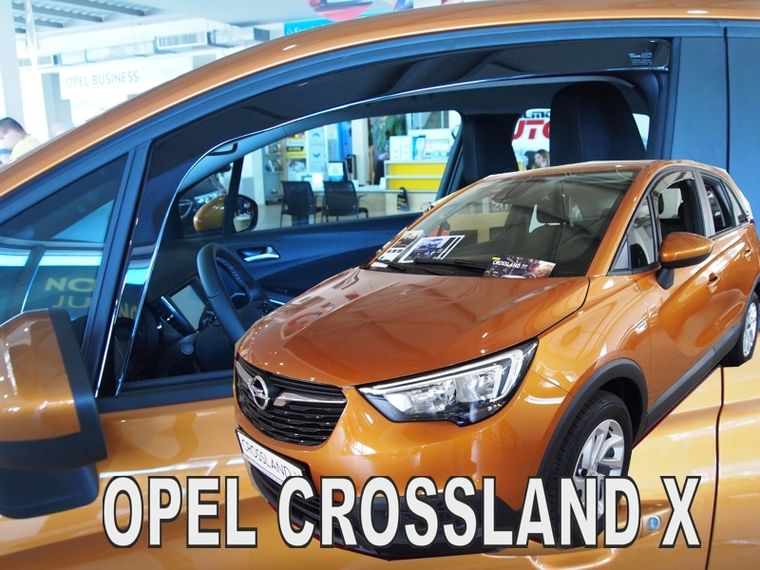 ВЕТРОБРАНИ ЗА OPEL CROSSLAND X (2017+) 5 ВРАТИ - 2БР. ПРЕДНИ