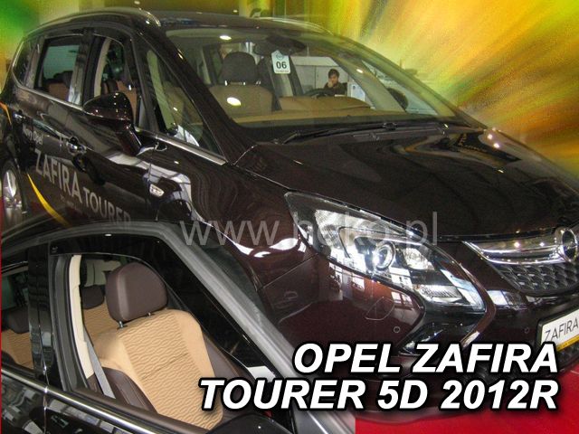 ВЕТРОБРАНИ ЗА OPEL ZAFIRA TOURER (2011+) - 2БР. ПРЕДНИ