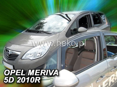 ВЕТРОБРАНИ ЗА OPEL MERIVA (2010+) 5 ВРАТИ - 2БР. ПРЕДНИ
