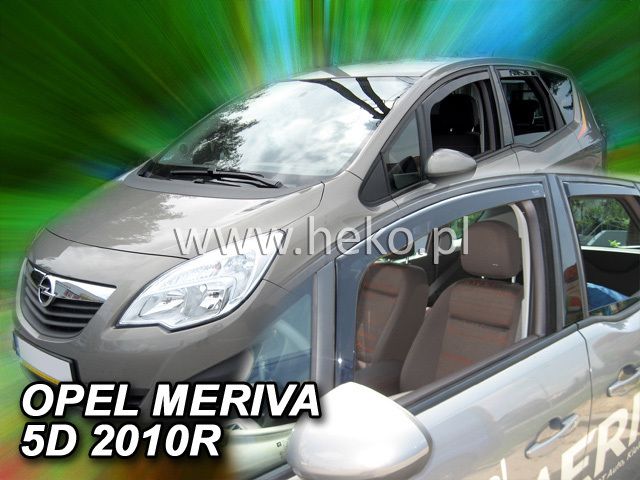 ВЕТРОБРАНИ ЗА OPEL MERIVA (2010+) 5 ВРАТИ - 2БР. ПРЕДНИ