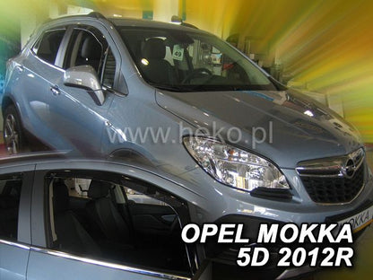 ВЕТРОБРАНИ ЗА OPEL MOKKA (2012-2018) 5 ВРАТИ - 2БР. ПРЕДНИ