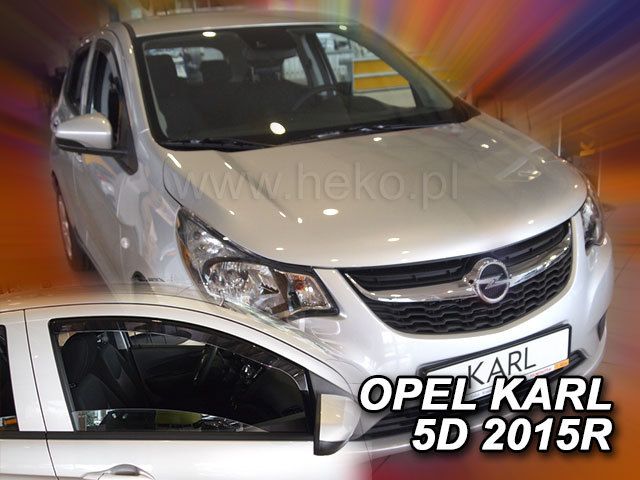 ВЕТРОБРАНИ ЗА OPEL KARL (2015+) 5 ВРАТИ - 2БР. ПРЕДНИ
