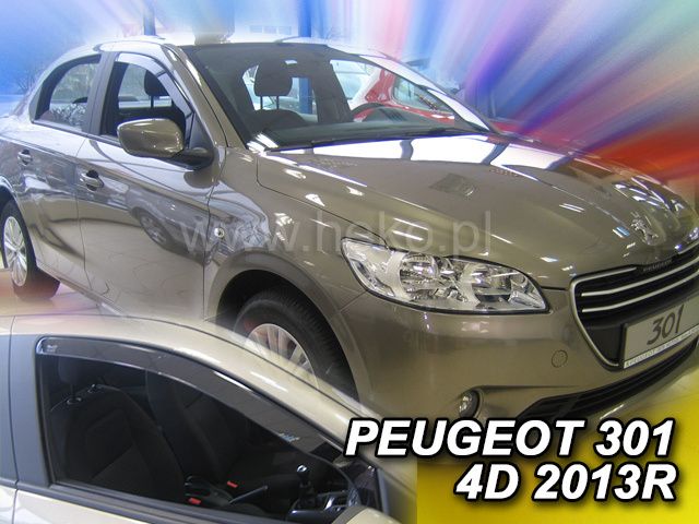 ВЕТРОБРАНИ ЗА PEUGEOT 301 (2013+) - 2БР. ПРЕДНИ