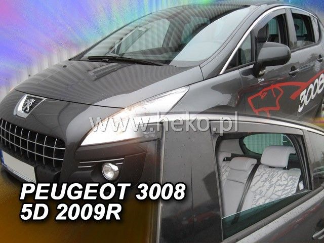 Ветробрани за PEUGEOT 3008 (2009-2016) 4бр. предни и задни