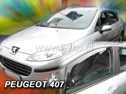 ВЕТРОБРАНИ ЗА PEUGEOT 407 (2004+) SEDAN , COMBI - 2БР. ПРЕДНИ