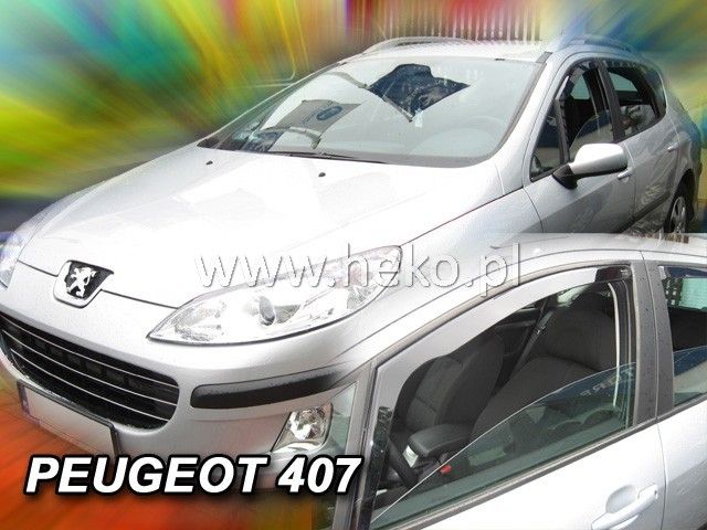 ВЕТРОБРАНИ ЗА PEUGEOT 407 (2004+) SEDAN , COMBI - 2БР. ПРЕДНИ