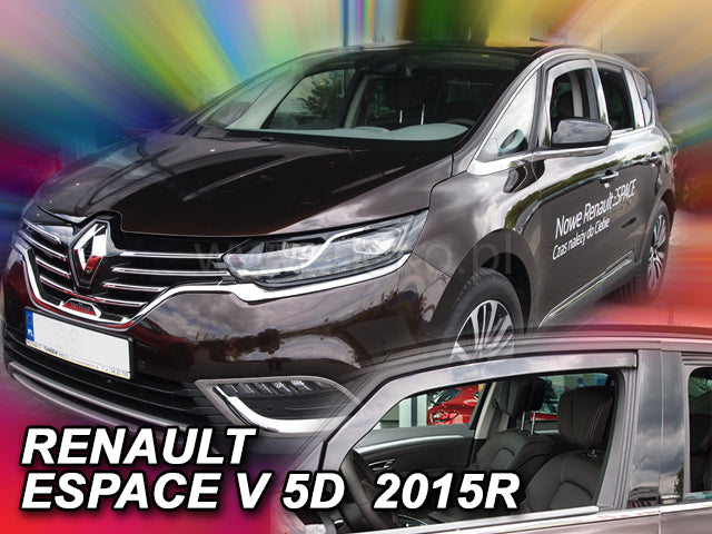 ВЕТРОБРАНИ ЗА RENAULT ESPACE (2014+) 2БР. ПРЕДНИ