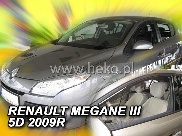 ВЕТРОБРАНИ ЗА RENAULT MEGANE (2008-2016) 5 ВРАТИ - 2БР. ПРЕДНИ
