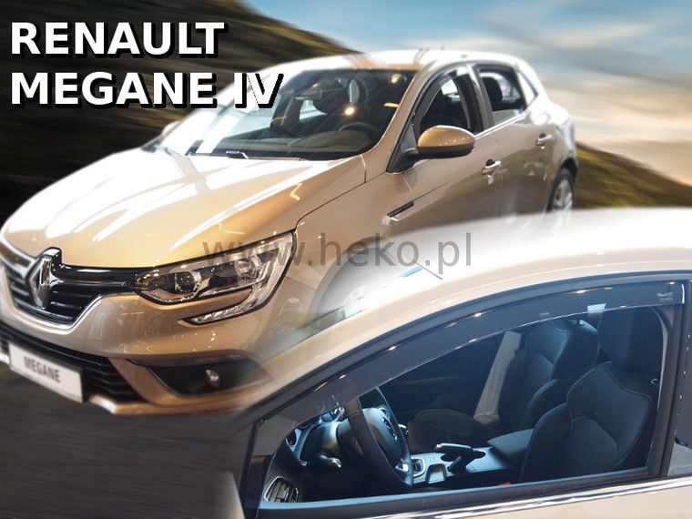 ВЕТРОБРАНИ ЗА RENAULT MEGANE / GRANDTOUR (2016+) 5 ВРАТИ , SEDAN / COMBI- 2БР. ПРЕДНИ