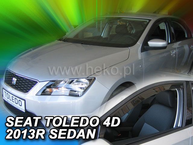 ВЕТРОБРАНИ ЗА SEAT TOLEDO (2013+) 5 ВРАТИ - 2БР. ПРЕДНИ