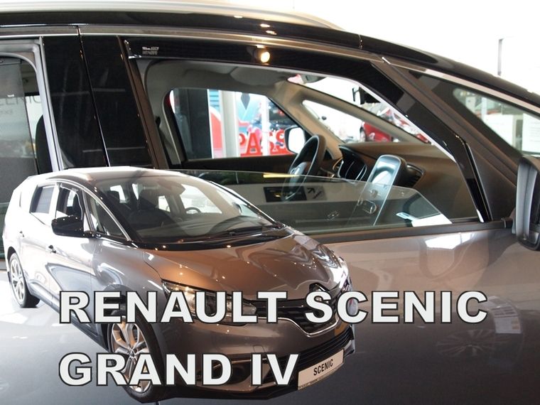 ВЕТРОБРАНИ ЗА RENAULT SCENIC / GRAND (2017+) 2БР. ПРЕДНИ