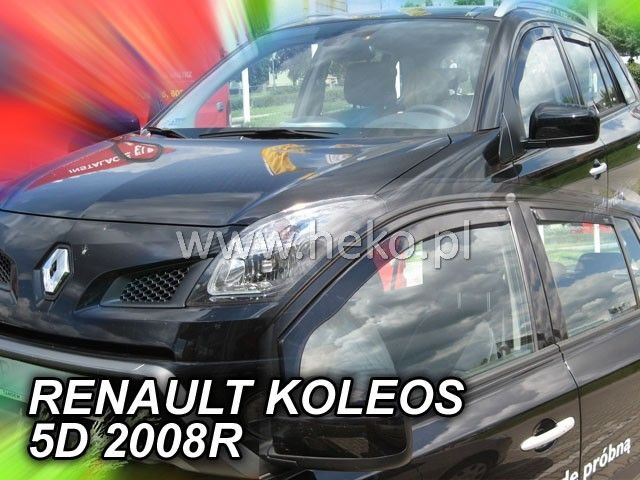 ВЕТРОБРАНИ ЗА RENAULT KOLEOS (2008+) 2БР. ПРЕДНИ