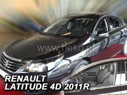 ВЕТРОБРАНИ ЗА RENAULT LATITUDE (2011+) SEDAN - 2БР. ПРЕДНИ