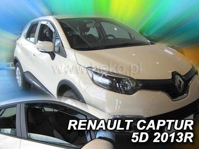 ВЕТРОБРАНИ ЗА RENAULT CAPTUR (2013-2020) 2БР. ПРЕДНИ
