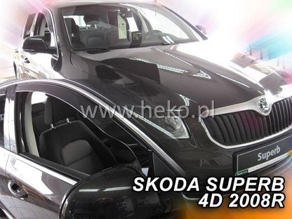 ВЕТРОБРАНИ ЗА SKODA SUPERB (2008-2015) SEDAN , COMBI - 2БР. ПРЕДНИ