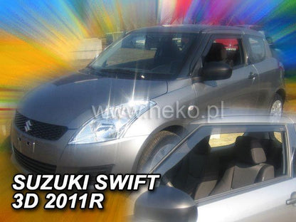 ВЕТРОБРАНИ ЗА SUZUKI ALTО (2009+) 5 ВРАТИ - 2БР. ПРЕДНИ