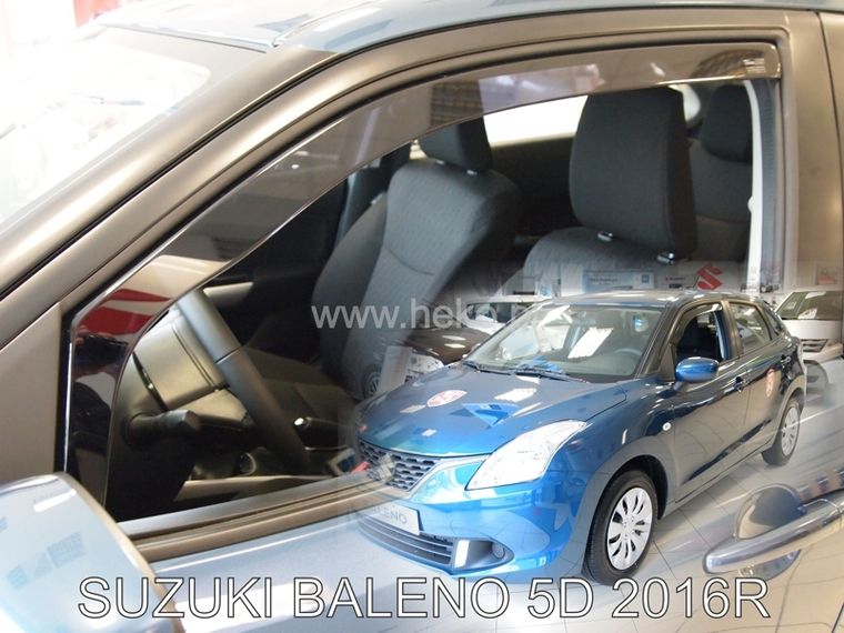 ВЕТРОБРАНИ ЗА SUZUKI BALENO (2016+) 5 ВРАТИ - 2БР. ПРЕДНИ