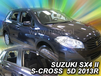 Ветробрани за SUZUKI SX4 II S-CROSS (2013+) 5 врати - 4бр. предни и задни