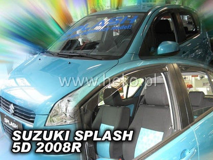 ВЕТРОБРАНИ ЗА SUZUKI SPLASH (2008+) 5 ВРАТИ - 2БР. ПРЕДНИ