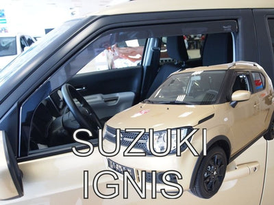 ВЕТРОБРАНИ ЗА SUZUKI IGNIS (2016+) 5 ВРАТИ - 2БР. ПРЕДНИ