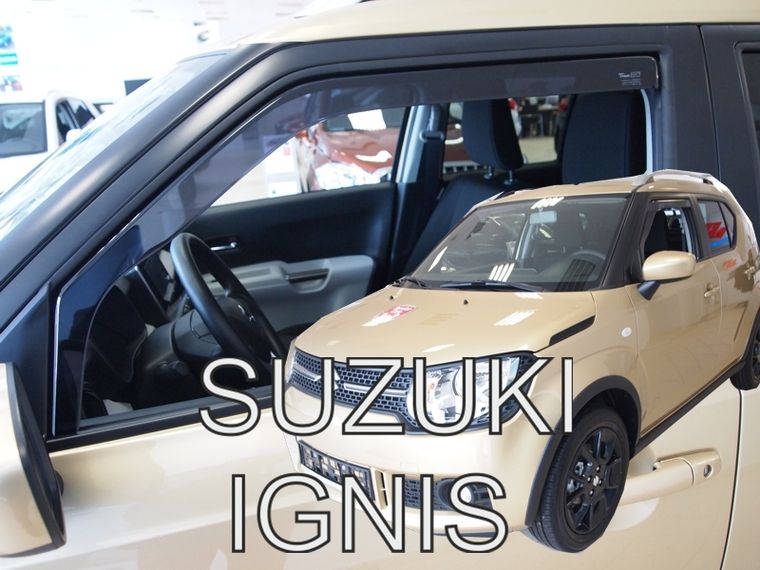 ВЕТРОБРАНИ ЗА SUZUKI IGNIS (2016+) 5 ВРАТИ - 2БР. ПРЕДНИ