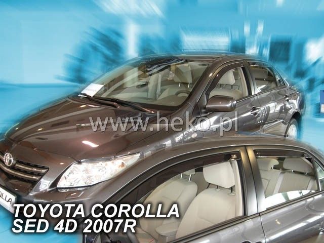 ВЕТРОБРАНИ ЗА TOYOTA COROLLA (2007-2013) SEDAN - 2БР. ПРЕДНИ