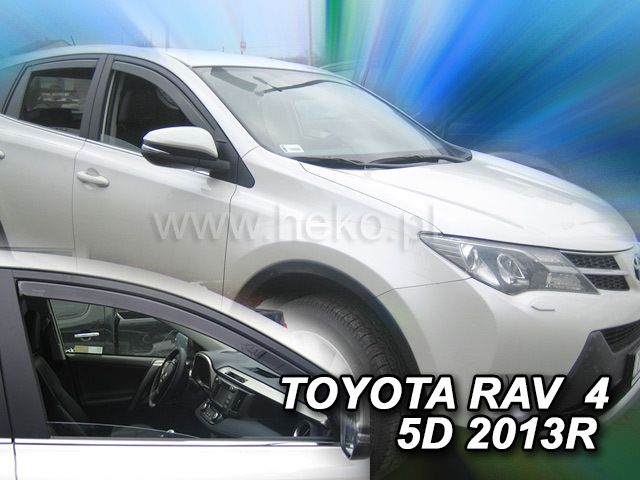 ВЕТРОБРАНИ ЗА TOYOTA RAV4 (2012+) 5 ВРАТИ - 2БР. ПРЕДНИ