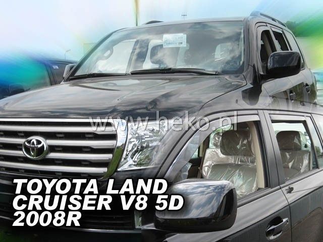 ВЕТРОБРАНИ ЗА TOYOTA LAND CRUISER J200 V8 (2008+) 5 ВРАТИ - 2БР. ПРЕДНИ